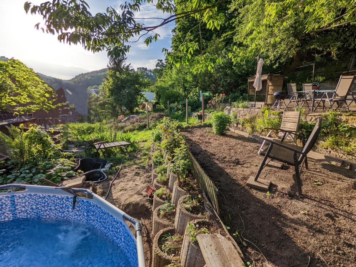 Urlaubsmagie - 5 Fussminuten Zur Elbe, Garten, Pool - R2 Rathmannsdorf Zewnętrze zdjęcie